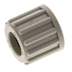 12x10mm (M18x1.5) PP Überwurfmutter gerändelt [5 Stück]