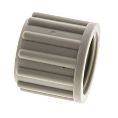 12x10mm (M18x1.5) PP Überwurfmutter gerändelt [5 Stück]