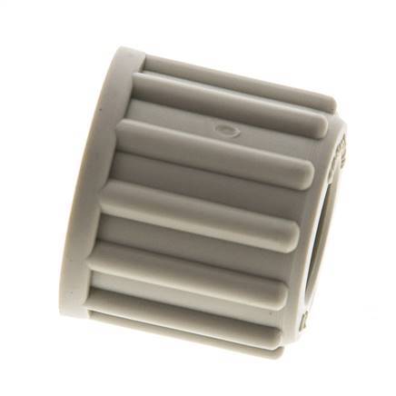 12x10mm (M18x1.5) PP Überwurfmutter gerändelt [5 Stück]
