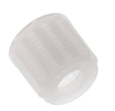 8x6mm (M14x1.5) PVDF Überwurfmutter gerändelt [5 Stück]