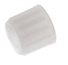 8x6mm (M14x1.5) PVDF Überwurfmutter gerändelt [5 Stück]