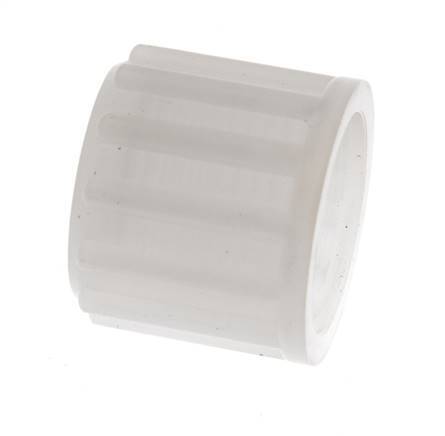 12x10mm (M18x1,5) PVDF Überwurfmutter gerändelt [2 Stück]