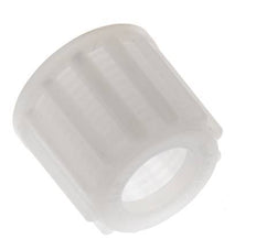 12x10mm (M18x1,5) PVDF Überwurfmutter gerändelt [2 Stück]