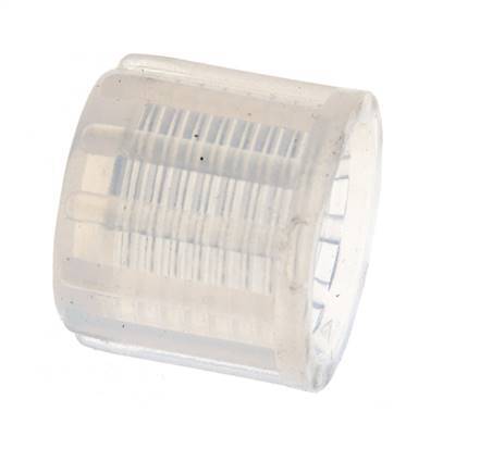 8x6mm (M14x1,5) PFA-Überwurfmutter gerändelt [2 Stück]