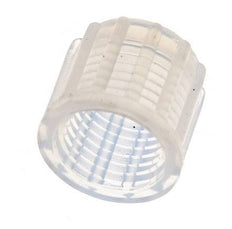 8x6mm (M14x1,5) PFA-Überwurfmutter gerändelt [2 Stück]