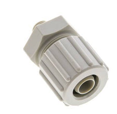 15x9mm & G1/8'' PP Straight Compression Fitting with Male Threads 10 bar PVC and PA