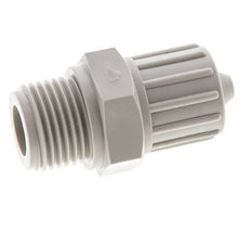 12x6mm & G1/2'' PP Straight Compression Fitting with Male Threads 10 bar PVC and PA