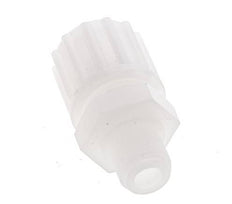 12x6mm & G1/4'' PVDF Straight Compression Fitting with Male Threads 10 bar PVC and PA