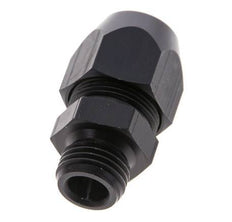 12x6mm & G1/4'' Aluminum Straight Compression Fitting with Male Threads 10 bar PVC and PA [2 Pieces]