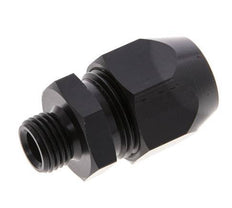15x9mm & G1/4'' Aluminum Straight Compression Fitting with Male Threads 10 bar PVC and PA [2 Pieces]