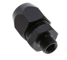 15x9mm & G1/4'' Aluminum Straight Compression Fitting with Male Threads 10 bar PVC and PA [2 Pieces]