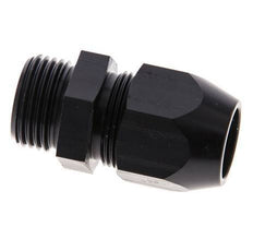 12x6mm & G3/8'' Aluminum Straight Compression Fitting with Male Threads 10 bar PVC and PA [2 Pieces]