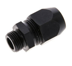 16x10mm & G3/8'' Aluminum Straight Compression Fitting with Male Threads 10 bar PVC and PA [2 Pieces]