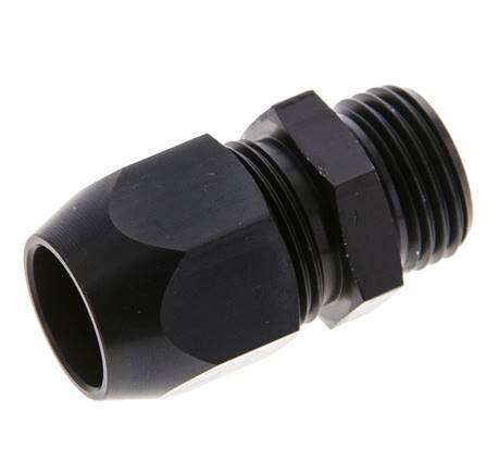 16x10mm & G1/2'' Aluminum Straight Compression Fitting with Male Threads 10 bar PVC and PA