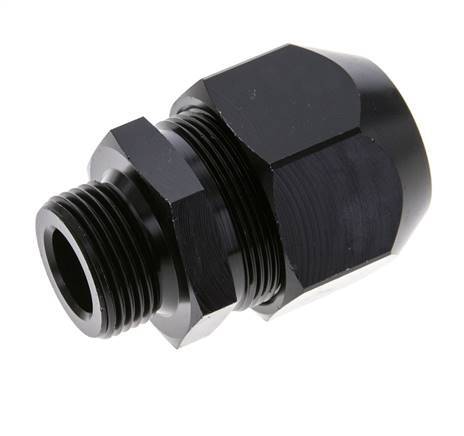 26x19mm & G3/4'' Aluminum Straight Compression Fitting with Male Threads 10 bar PVC and PA