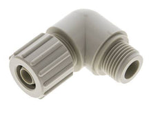 15x9mm & G1/2'' PP Elbow Compression Fitting with Male Threads 10 bar PVC and PA