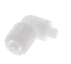 12x6mm & G1/8'' PVDF Elbow Compression Fitting with Male Threads 10 bar PVC and PA