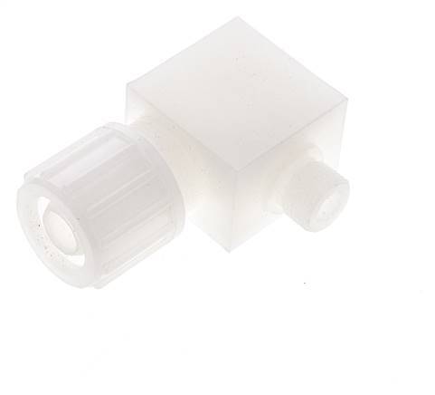 20x13mm & G3/8'' PVDF Elbow Compression Fitting with Male Threads 10 bar PVC and PA