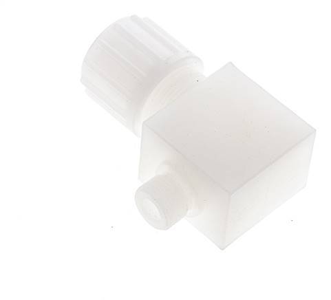 20x13mm & G3/8'' PVDF Elbow Compression Fitting with Male Threads 10 bar PVC and PA