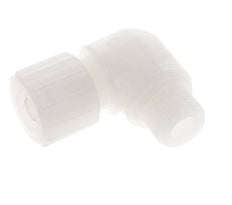 15x9mm & G1/2'' PVDF Elbow Compression Fitting with Male Threads 10 bar PVC and PA