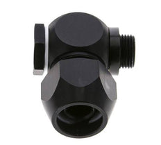 20x13mm & G3/8'' Aluminum Elbow Compression Fitting with Male Threads 10 bar PVC and PA