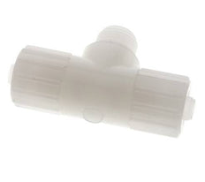15x9mm & G1/2'' PVDF T-Shape T-Kompressionsfitting mit Aussengewinde 10 bar PVC und PA