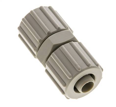 15x9mm PP Gerade Klemmverschraubung 10 bar PVC und PA