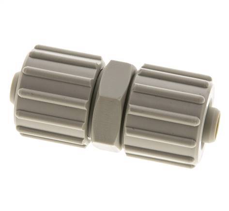15x9mm PP Gerade Klemmverschraubung 10 bar PVC und PA