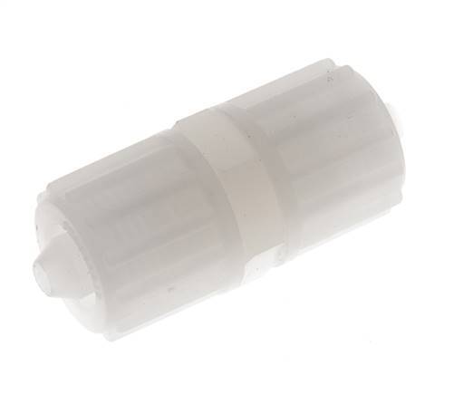 12x6mm PVDF Gerade Klemmverschraubung 10 bar PVC und PA