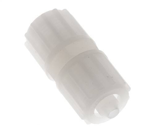 12x6mm PVDF Gerade Klemmverschraubung 10 bar PVC und PA