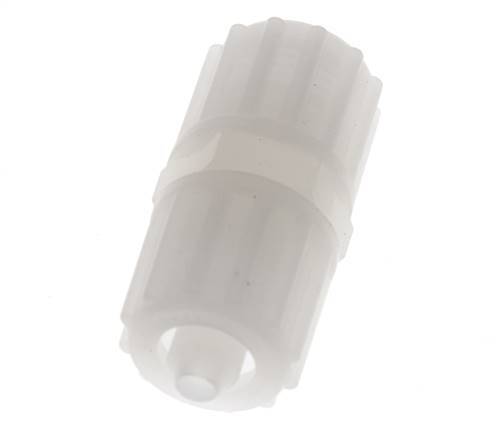 12x6mm PVDF Gerade Klemmverschraubung 10 bar PVC und PA