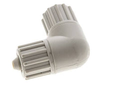 12x6mm PP-Winkel-Druckverschraubung 10 bar PVC und PA