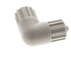 12x6mm PP-Winkel-Druckverschraubung 10 bar PVC und PA