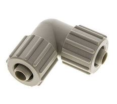 15x9mm PP-Winkel-Druckverschraubung 10 bar PVC und PA
