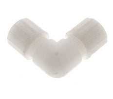 10x4mm PVDF-Winkel-Verschraubung 10 bar PVC und PA