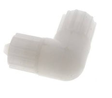 12x6mm PVDF-Winkel-Verschraubung 10 bar PVC und PA