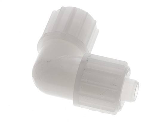 16x10mm PVDF-Winkelverschraubung 10 bar PVC und PA