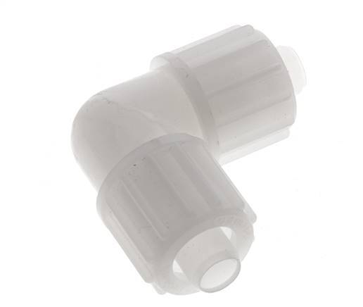 16x10mm PVDF-Winkelverschraubung 10 bar PVC und PA