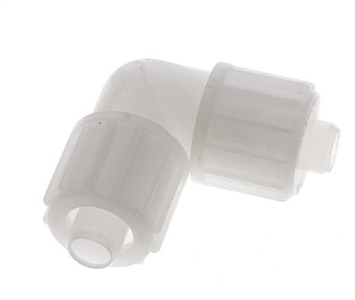 16x10mm PVDF-Winkelverschraubung 10 bar PVC und PA