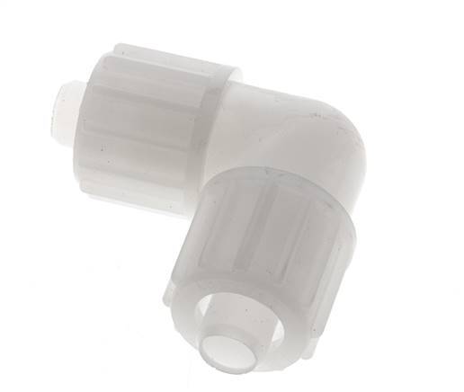 16x10mm PVDF-Winkelverschraubung 10 bar PVC und PA