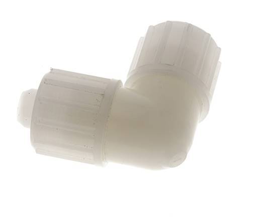 20x13mm PVDF-Winkel-Verschraubung 10 bar PVC und PA