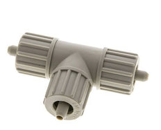 10x4mm PP T-Shape T-Kompressionsfitting 10 bar PVC und PA