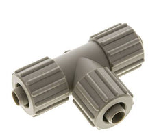 15x9mm PP T-Shape T-Kompressionsfitting 10 bar PVC und PA