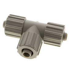 15x9mm PP T-Shape T-Kompressionsfitting 10 bar PVC und PA