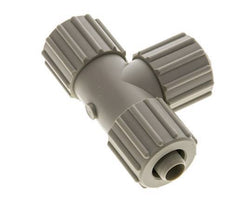 15x9mm PP T-Shape T-Kompressionsfitting 10 bar PVC und PA
