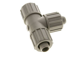 20x13mm PP T-Shape T-Kompressionsfitting 10 bar PVC und PA