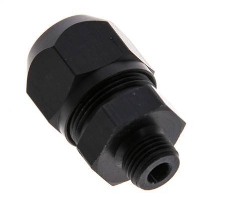 9x6mm & G1/8'' Aluminium-Kompressionsverschraubung mit Außengewinde 10 bar PVC und PA