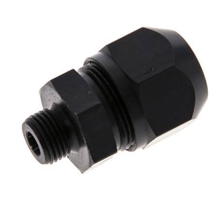 9x6mm & G1/8'' Aluminium-Kompressionsverschraubung mit Außengewinde 10 bar PVC und PA