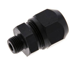 9x6mm & G1/8'' Aluminium-Kompressionsverschraubung mit Außengewinde 10 bar PVC und PA