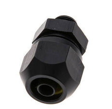 9x6mm & G1/8'' Aluminium-Kompressionsverschraubung mit Außengewinde 10 bar PVC und PA